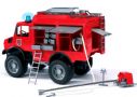 Bruder Oyuncak Ýtfaiye - Bruder Mercedes Benz Unimog Ýtfaiye Aracý - 02480